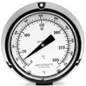 TEL-TRU 4 Dial Size Adjustable Angle Thermometer