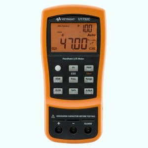 Keysight Technologies U1732C 100Hz/120Hz/1kHz/10kHz Handheld LCR Meter