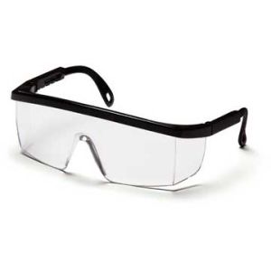 Pyramex SB5621D Goliath Safety Glasses - Black Frame - Gray Lens - Polarized