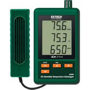 Extech RH101 Hygro-Thermometer and Infrared Thermometer, Humidity Meters