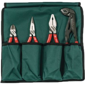 Wiha 30919 Industrial SoftGrip Flat Nose Pliers