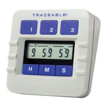 Fisherbrand Traceable Triple-Display Timer Triple line LCD display