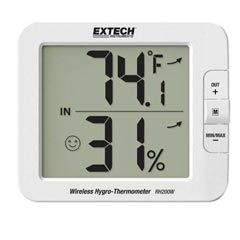 EXTECH RH200W Multi-Channel Wireless Hygro-Thermometer – acon calibration  and instruments trading