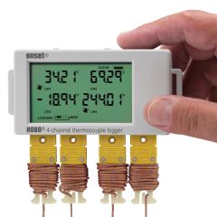 Onset HOBO UX120-014M Four Channel Thermocouple Data Logger | Transcat